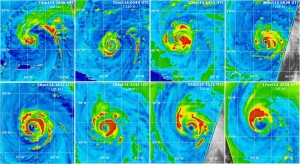 Encyclopédie environnement - cyclones tropicaux - ouragan gonzalo