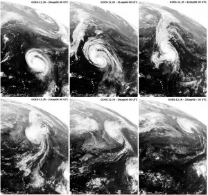 Encyclopédie environnement - cyclones tropicaux - ouragan Helene