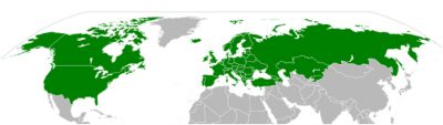 planisphere - carte monde - europe - occident - qualite air - environnement - encyclopedie environnement 