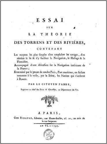 Dams On The Torrents Why Encyclopédie De Lenvironnement