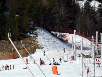 remontee mecanique ski - gresse en vercors station - station ski