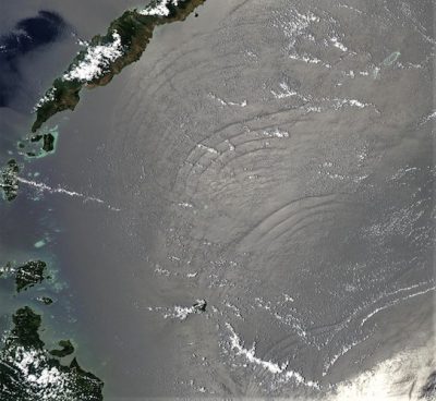 maree impact rugosité surface océanique