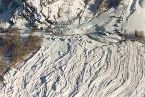  Encyclopédie environnement - avalanches - avalanche coulante