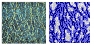 Encyclopedia environment - sand - microstructure within a granular assembly