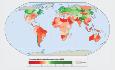 环境百科全书-气候变化-作物产量