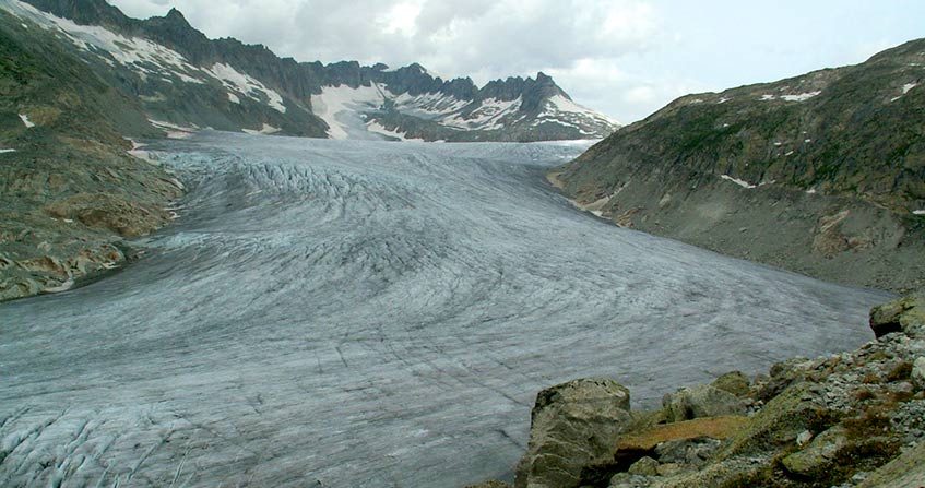 Encyclopédie environnement - glaciers fleuves - couverture