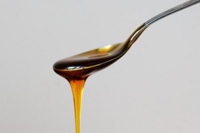 miel - cuillère miel - trainée - honey