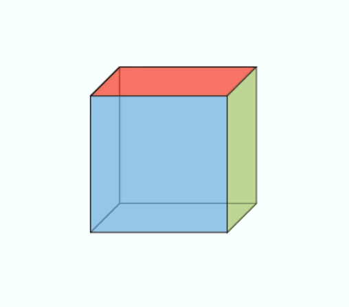elementary cube of matter 