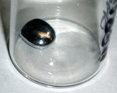 bille mercure metal - metal mercury ball