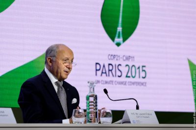 laurent fabius - cop21 