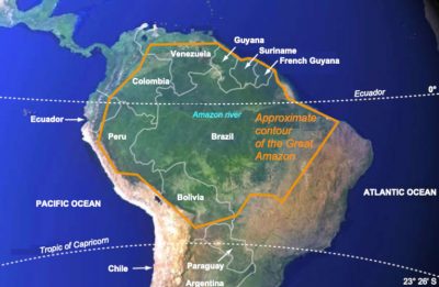 amazonia map