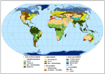 环境百科全书-热带稀树草原-陆地生物区系