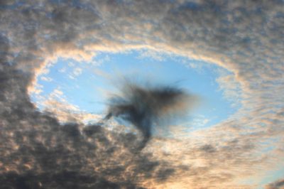 环境百科全书-云层中发生了什么-2008年8月17日在林茨（奥地利）以南约20公里处观察到的空穴型云