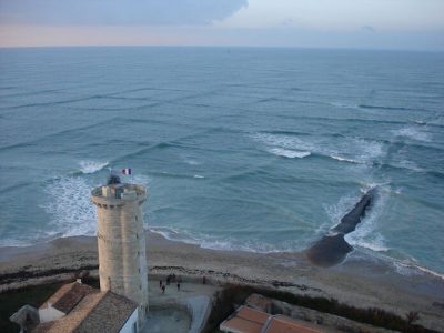 Vagues houles croisées